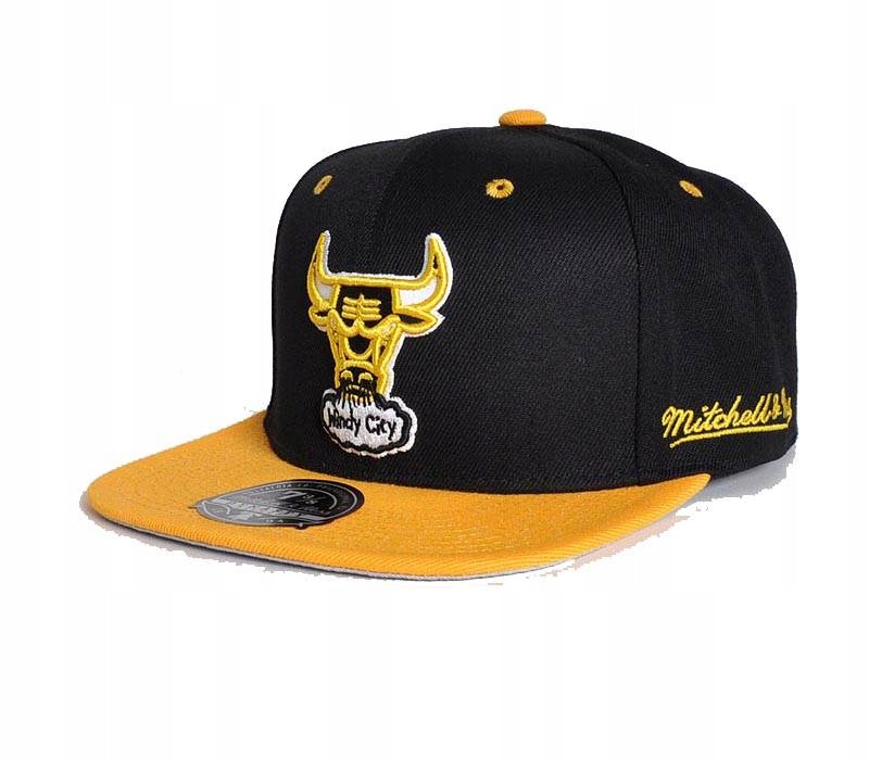 Mitchell & Ness Black Cap, žltá v 61