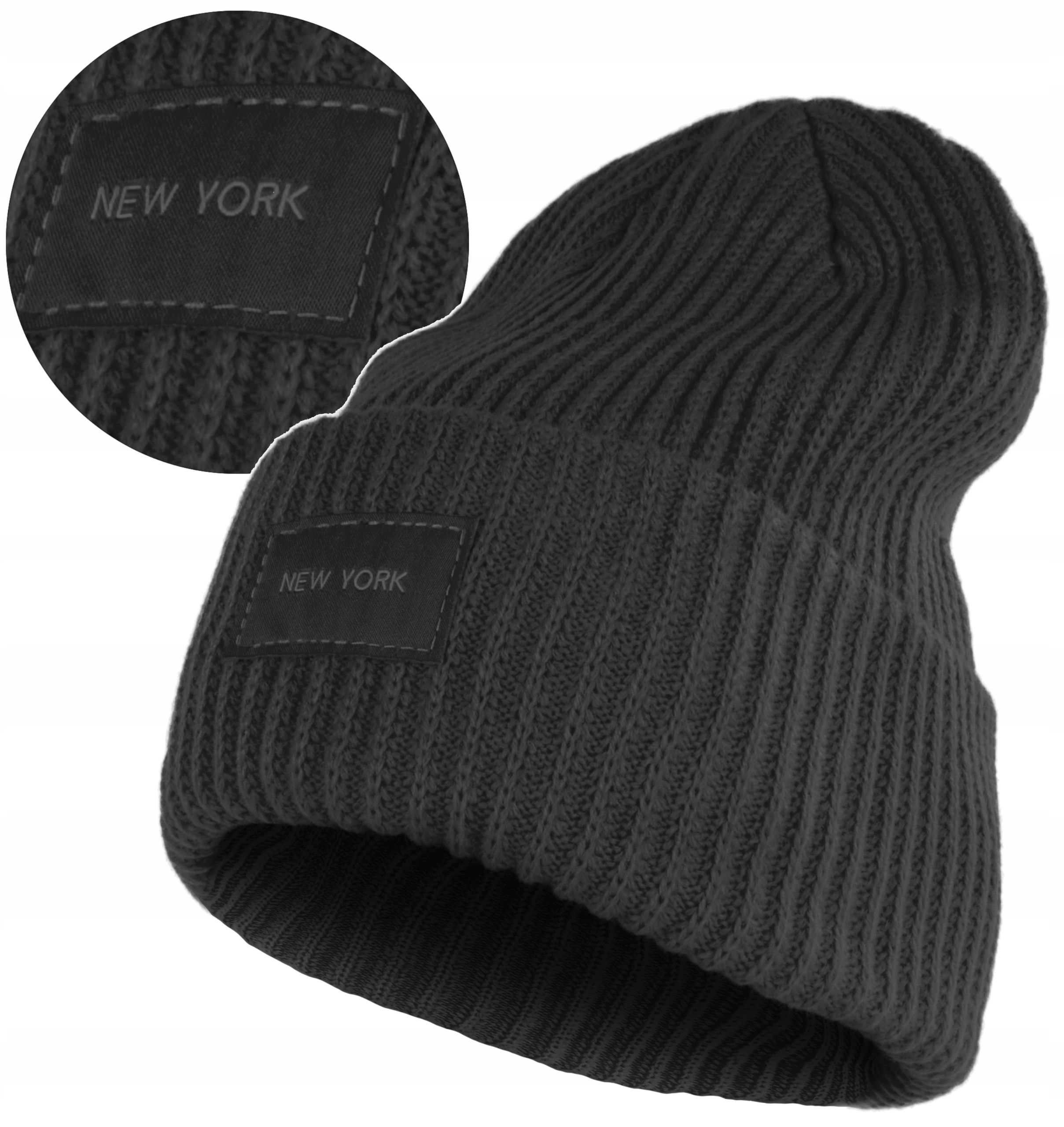 Beanie Winter Hat s Moraj Patch