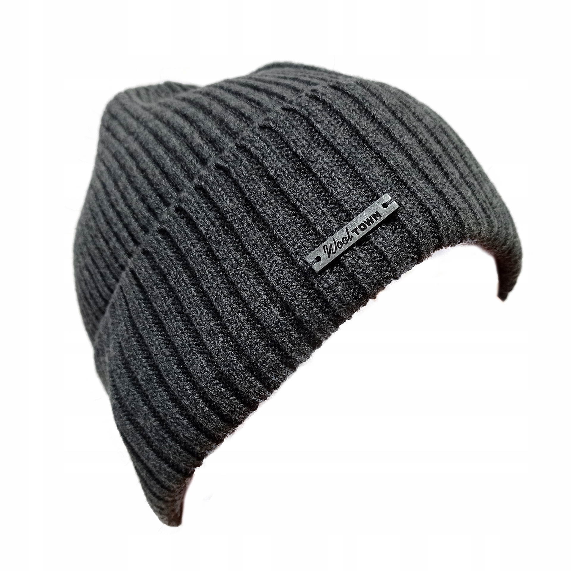 Zimná čiapka Lerotto WOOL TOWN sivá