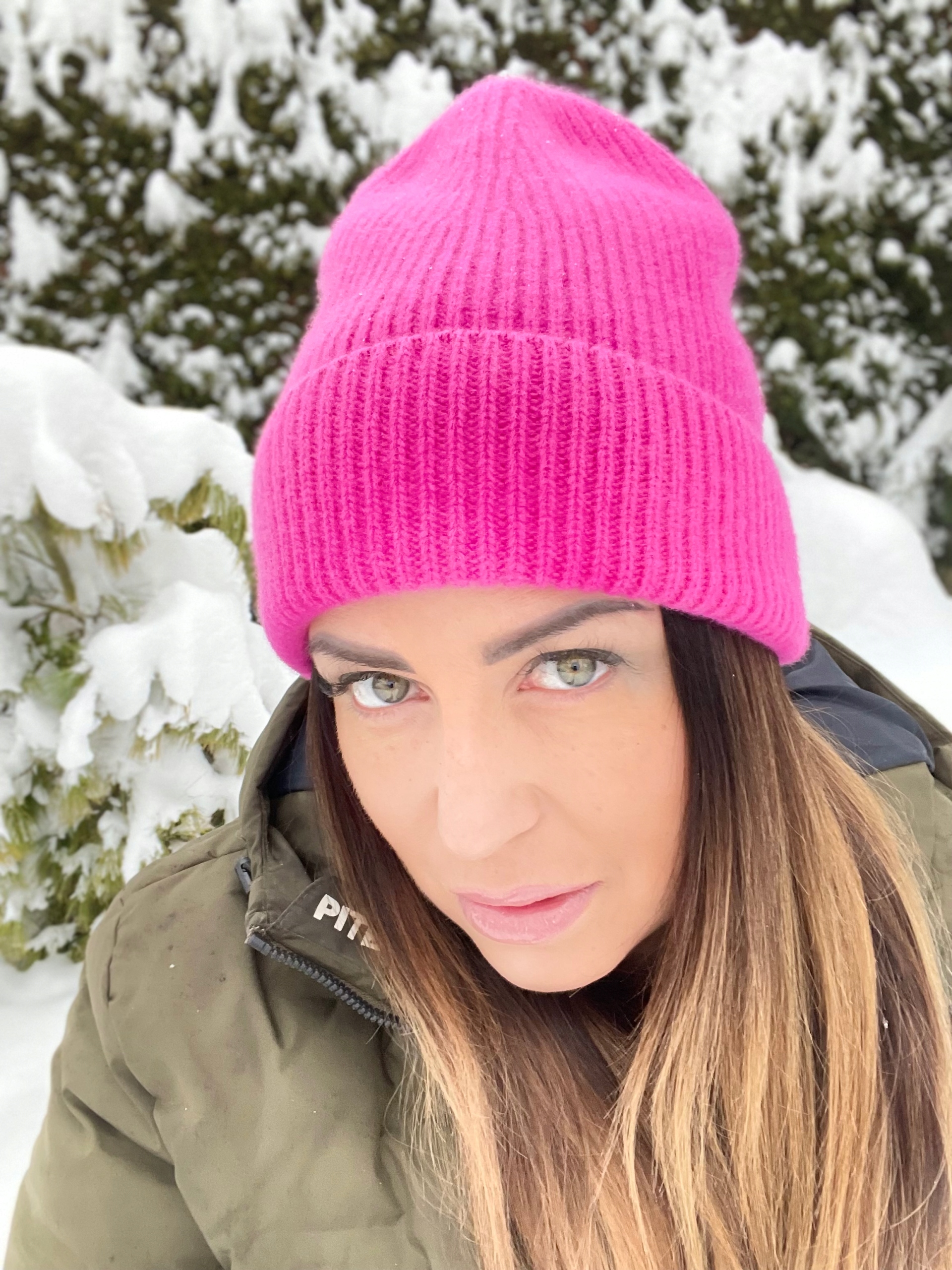 Beanie Winter Cap Kada Head Wear Red R. 56/58