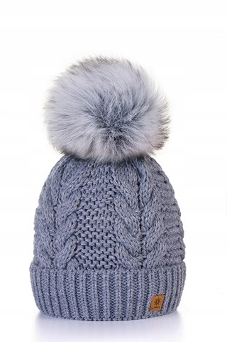 Zimná čiapka beanie wl hnedá, čierna m/l