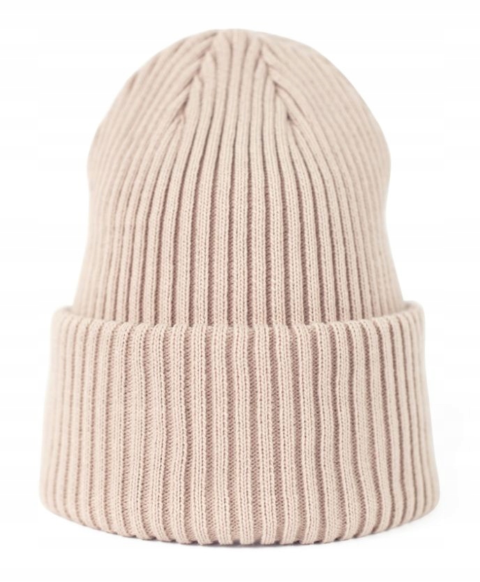 Pletená čiapka unisex s pruhmi
