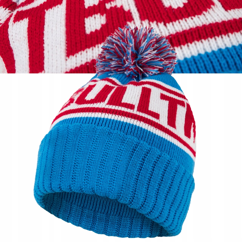 Beanie Pit Bull West Coast Red, Blue. Universal