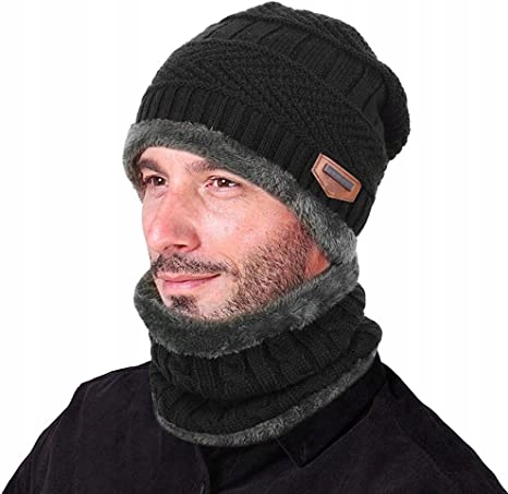 Nastavte čiapku, komín (golf) All-Match Black, Grey