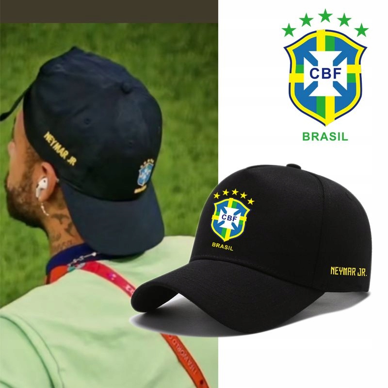 Baseballová čiapka v rovnakom štýle ako Neymar