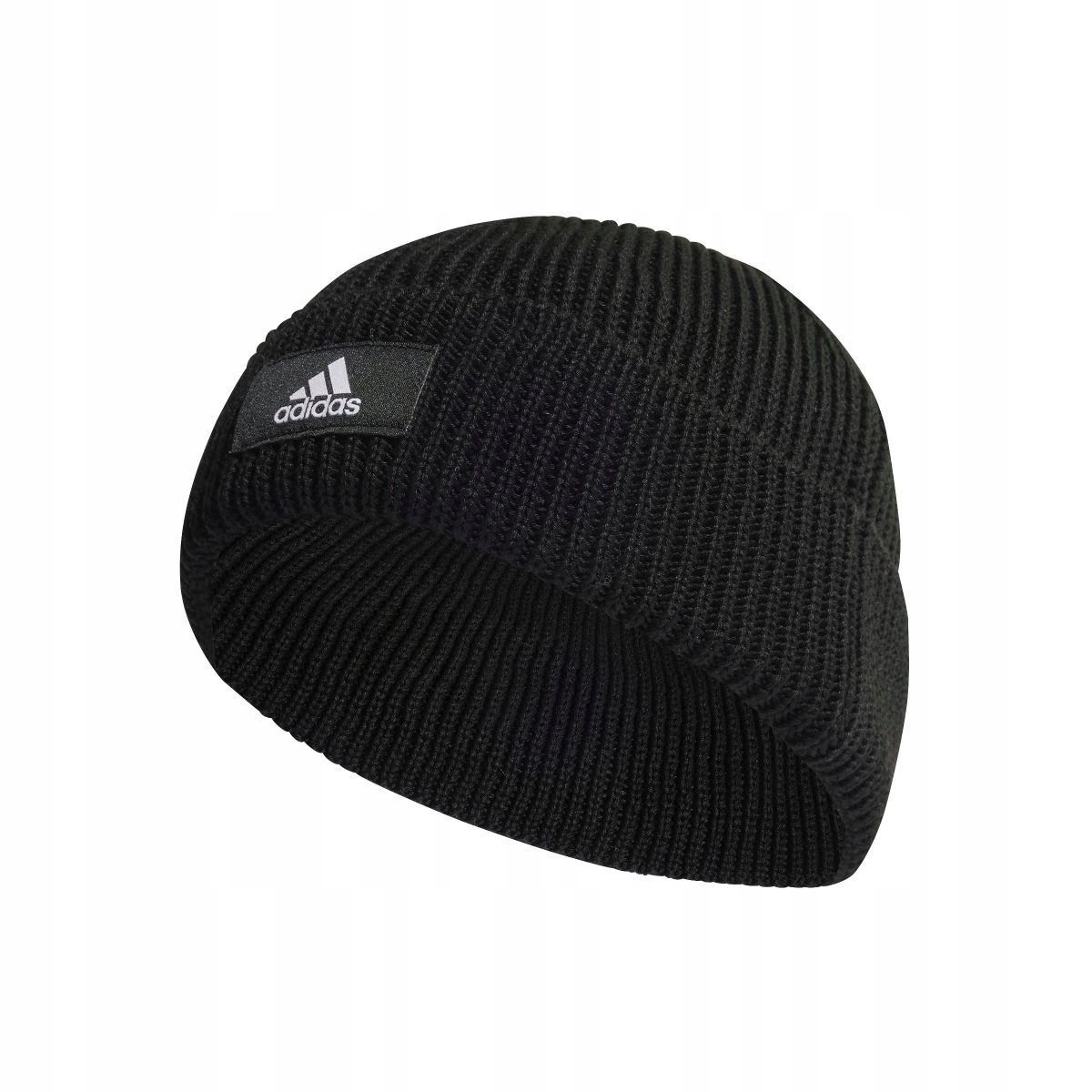 Zimná čiapka Beanie Adidas White, čierna 5-6