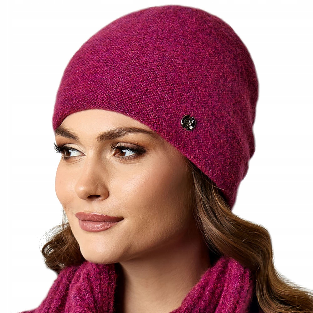 Dámska zimná čiapka Gloria fuchsia