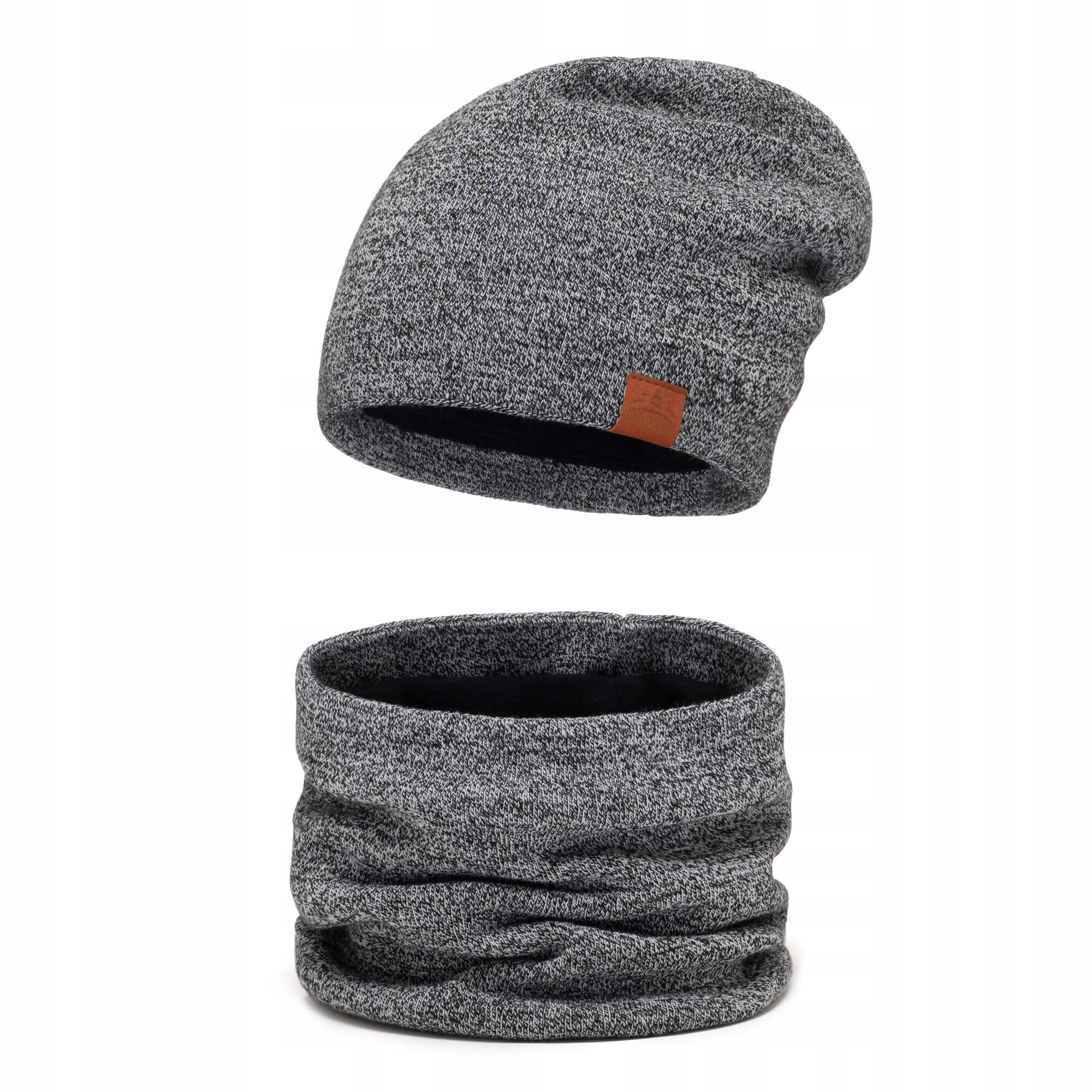 Pánska zimná čiapka na Polar + Chimney C. Gray
