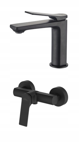 Čierna sprejová batéria+ washbasin neri nová