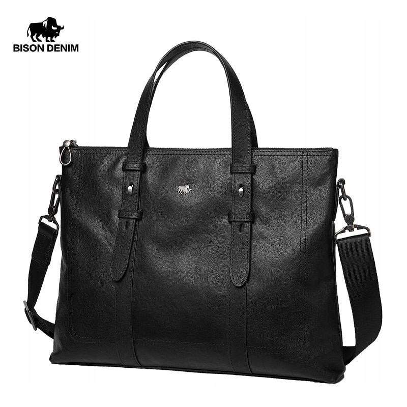 Black Bison Denim Men's Airtise Skutočná kabelka