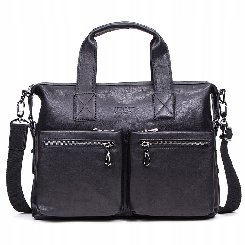 Obchodné muži spoločnosti Black Contact. Garb Leather