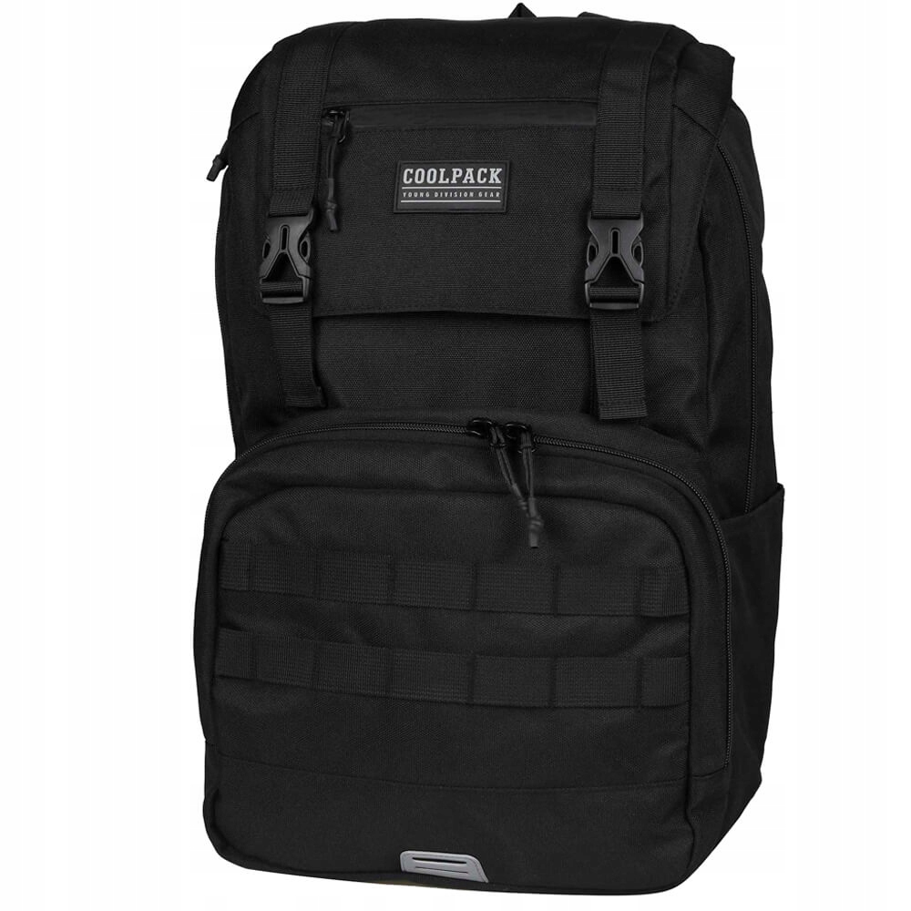 Multi -Chamber School Backpack Coolpack Black 20 L