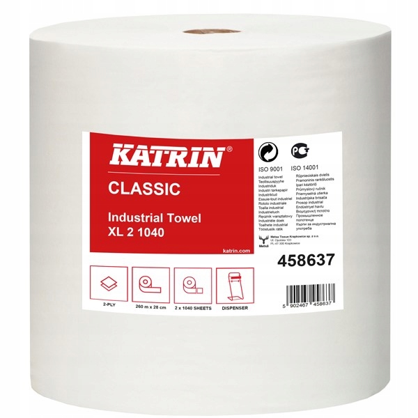 Papier na utieranie KATRIN CLASSIC XL 1 ks.