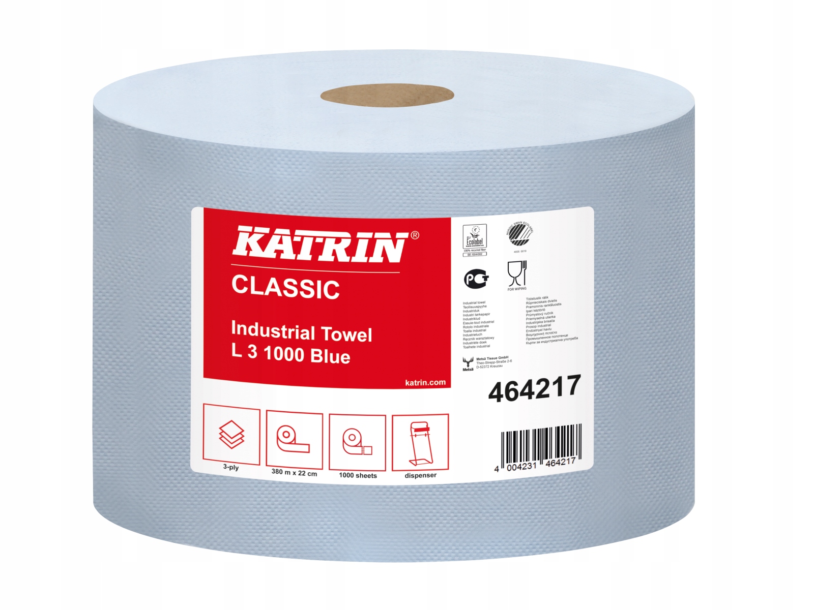 Čistenie x2 katrin 464217 Premium 3w modrá 380 MB