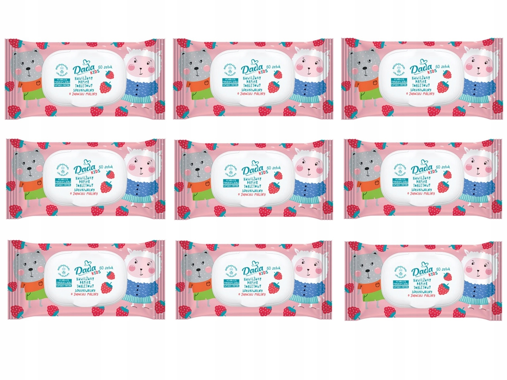 ++ Dada Kids Hydratený toaletný papier 9x60 = 540