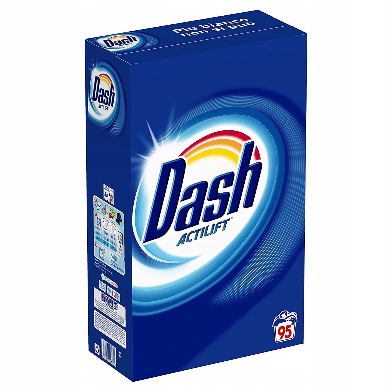 Prací prášok - DASH Activlift - prací prášok 87 vyprá 5,6 kg