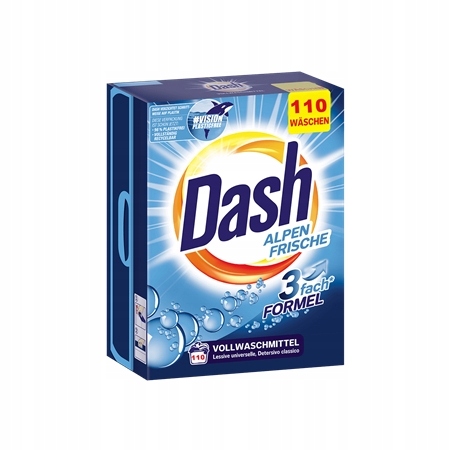 Prací prášok - Dash Prášok Universal Alpen Frische 7,15KG 110 PR