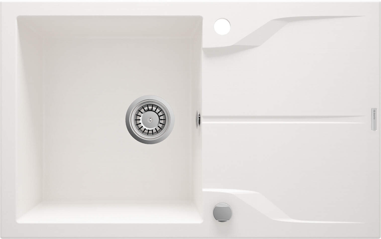 Kuchynská batéria - Deante Andante Flush ZQN_A11F Granite Sink