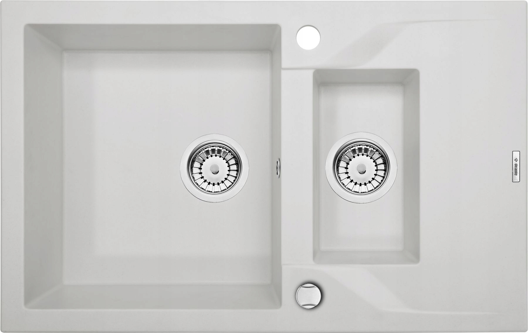 Kuchynská batéria - Deante Andante 1,5-Kamber Alabaster Sink