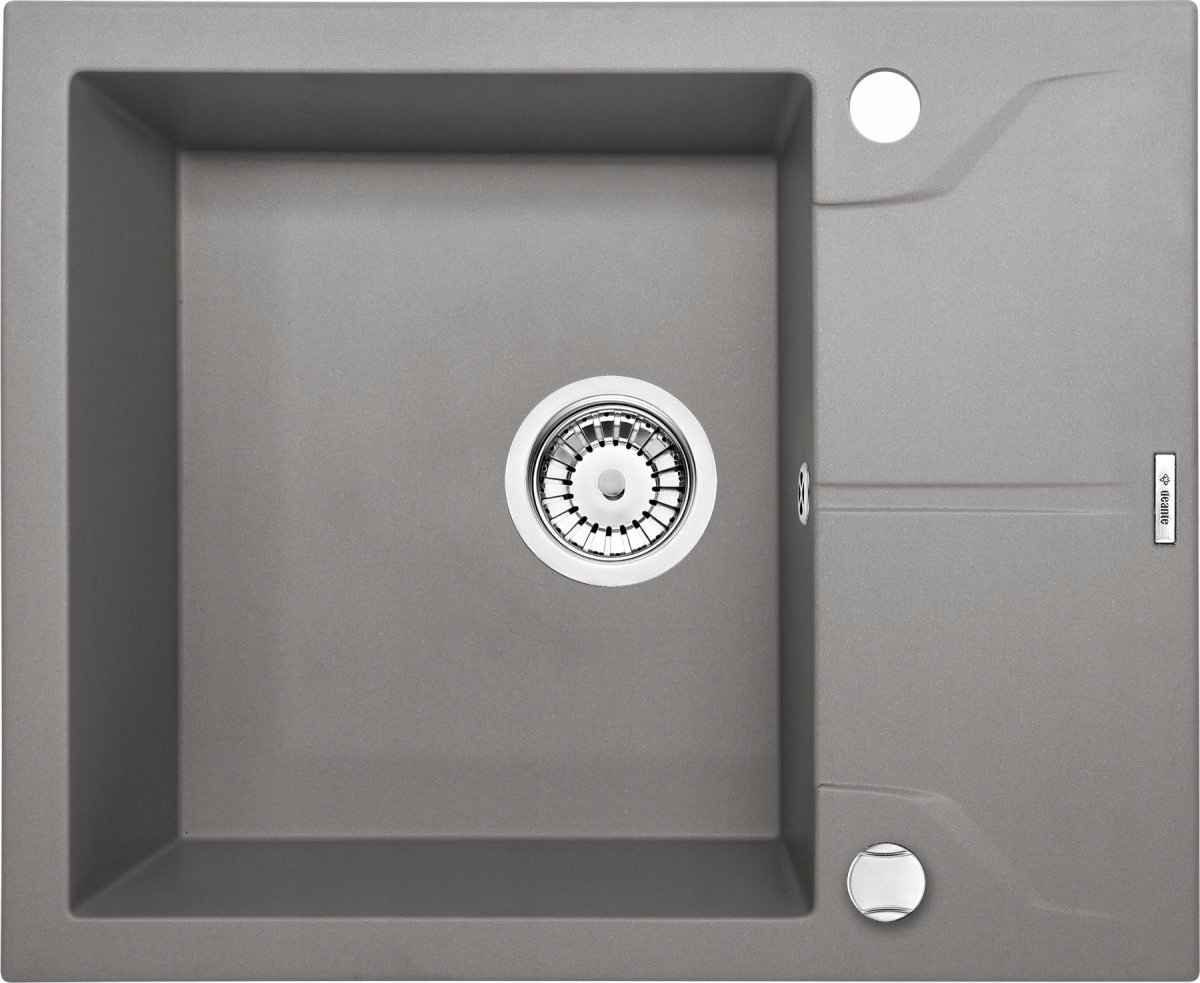 Kuchynská batéria - Deante Andante Granite Sink. S krátkym. kvapkať šedý
