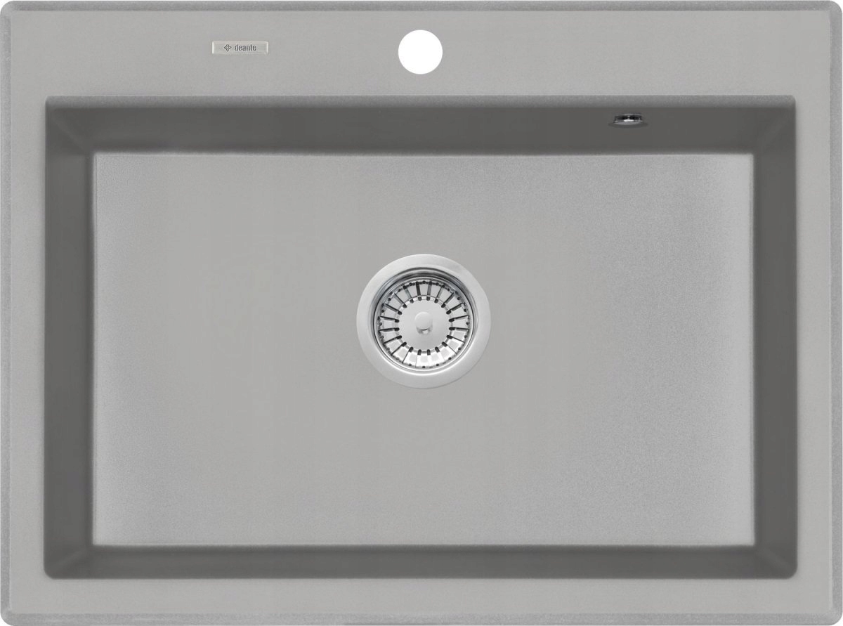 Kuchynská batéria - Deante Eridan Granite Sink, Šedý kovový