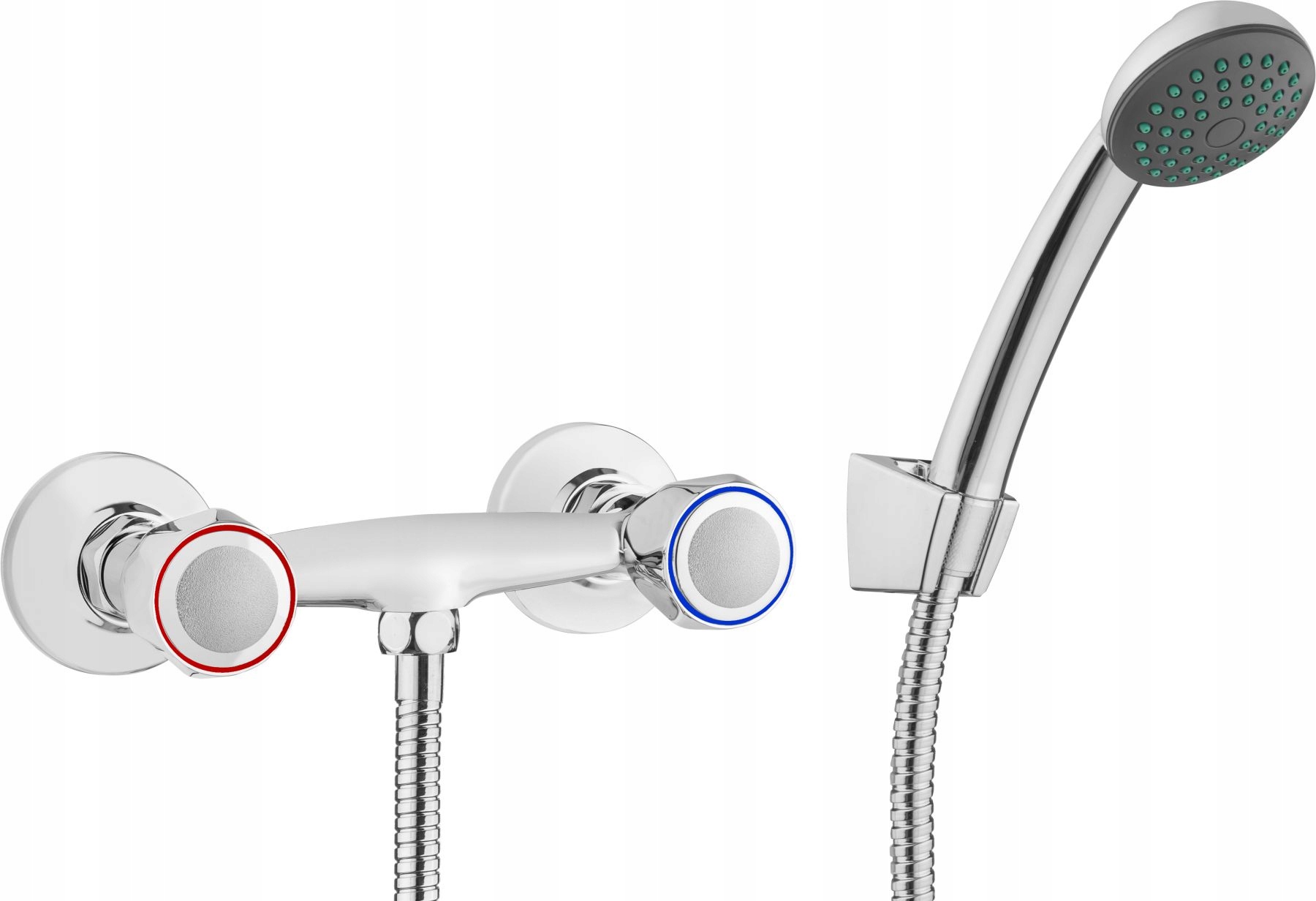 Deante Neo Teno Wall Shower Battery Chrome