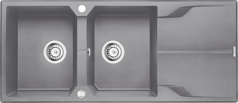 Kuchynská batéria - Deante 2-CHAMBER Grey Andante Sink