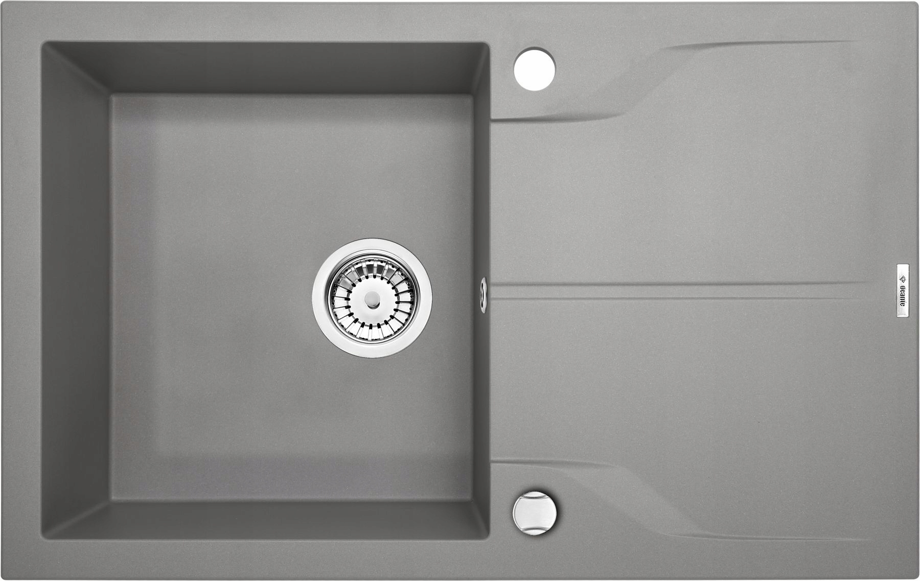 Kuchynská batéria - Deante Andante Grey Metallic Granite Sink