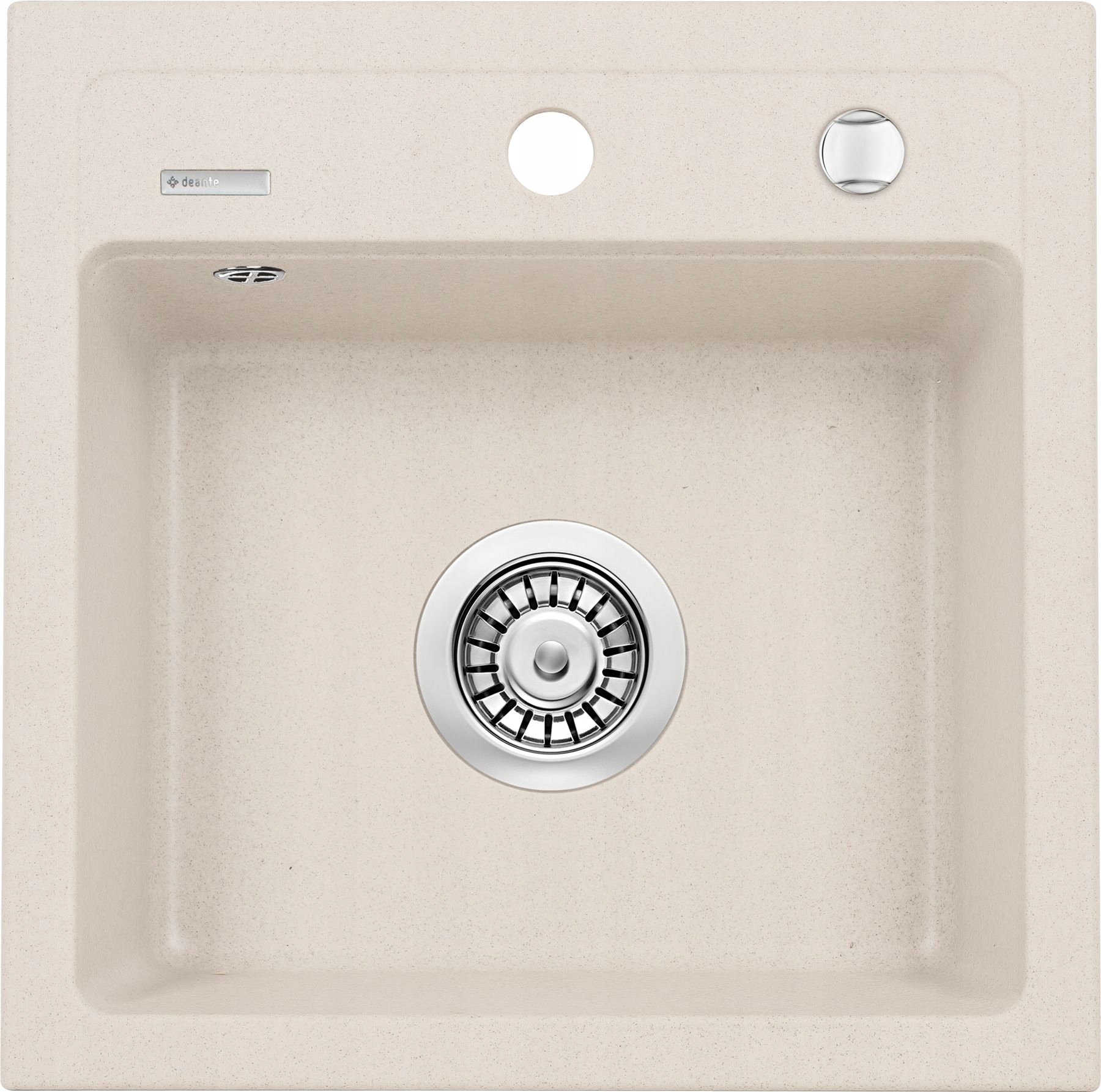 Kuchynská batéria - DEANTE ZORBA 1-CHAMBER SINIC 44X44 CM Beige