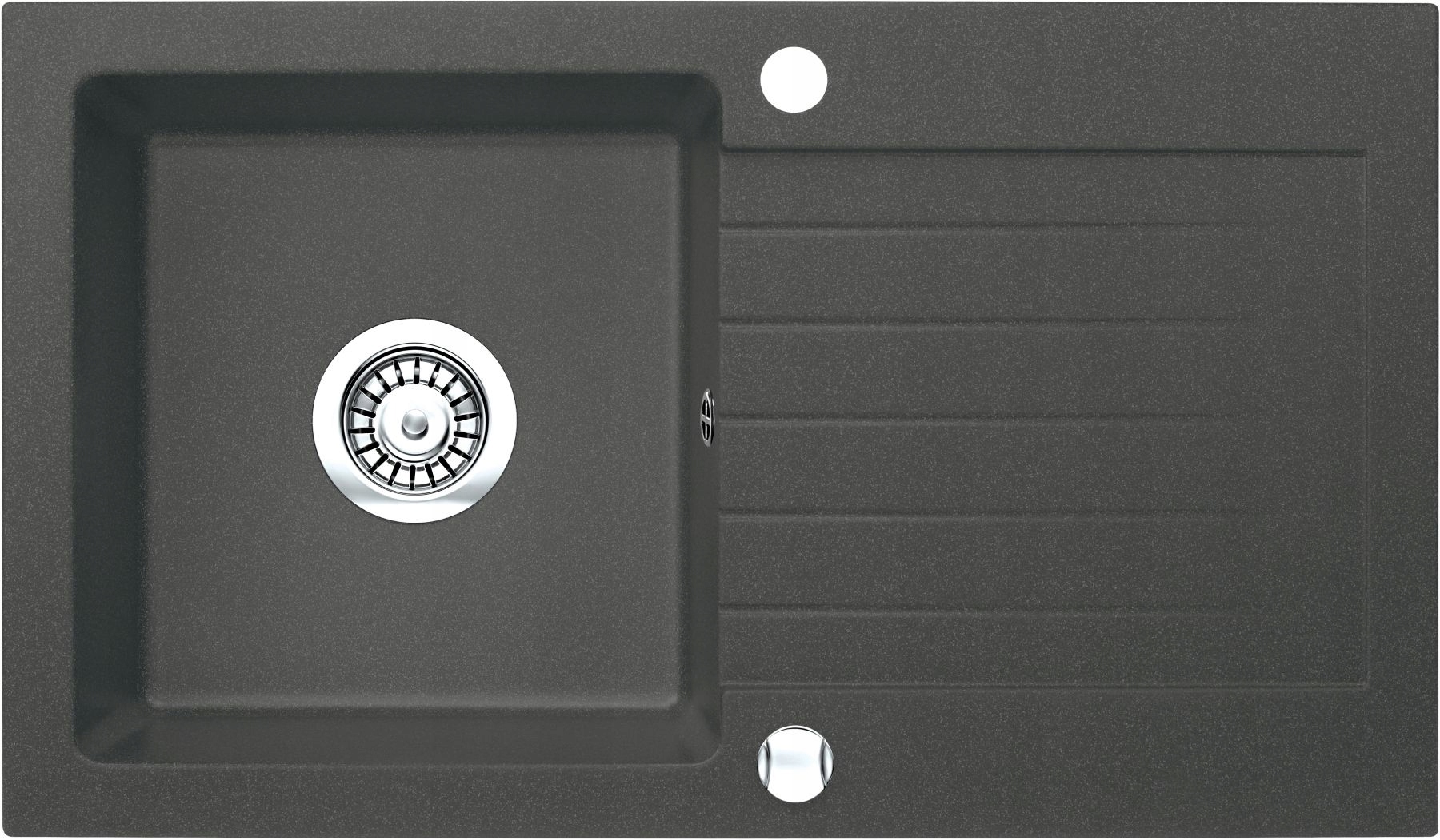 Kuchynská batéria - DEANTE ZORBA 1-CHAMBER SLUKY 76X44 Anthracite