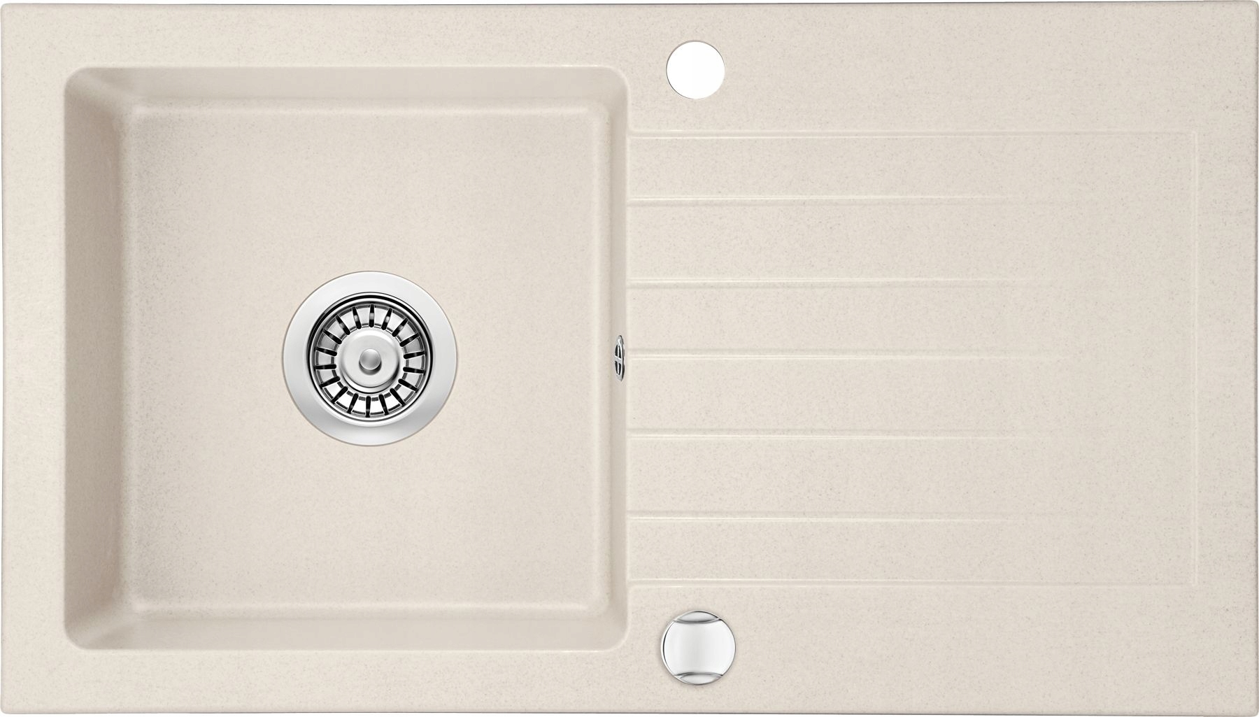 Kuchynská batéria - DEANTE ZORBA 1-CHAMBER SINIC 76X44 CM BEIGE