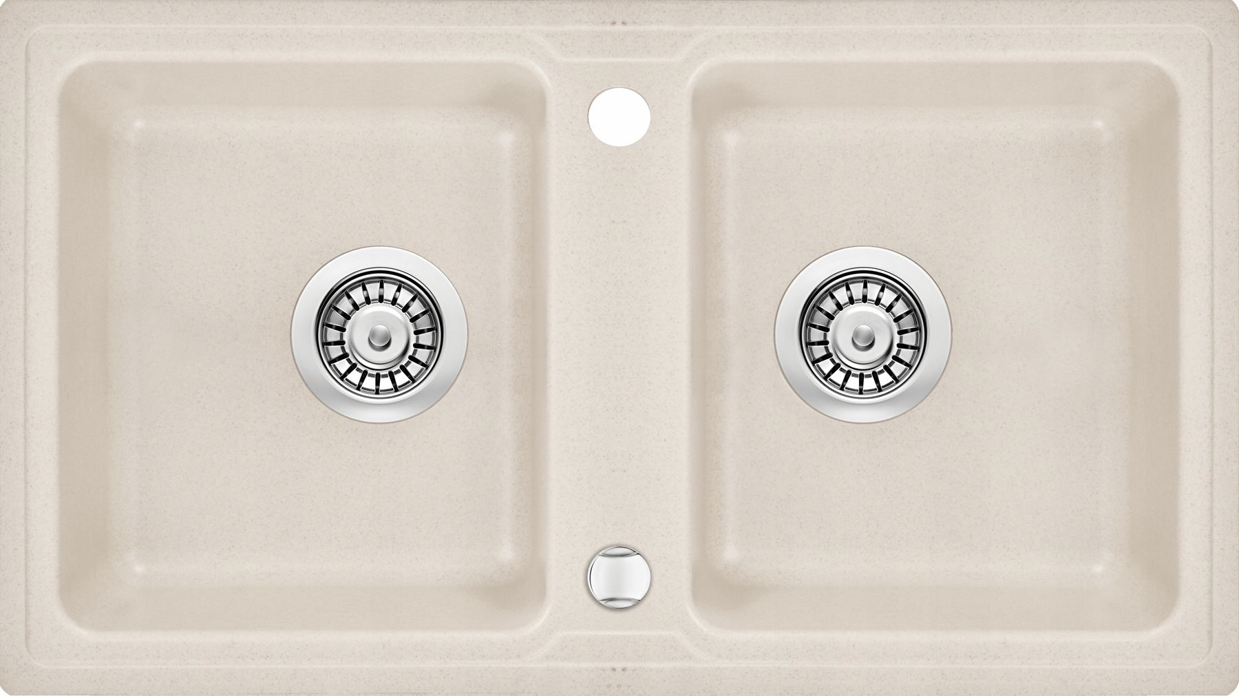 Kuchynská batéria - DEANTE ZORBA 2-CHAMBER SINIC 78X43,5 CM BEIGE