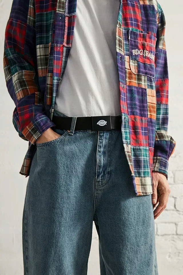 Opasok - Dickies Black Belt - mužský produkt