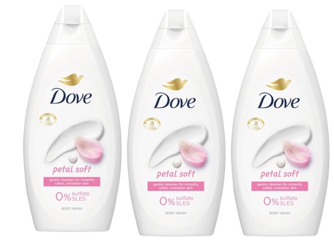 Sprchový gél Dove Petal Soft 450 ml