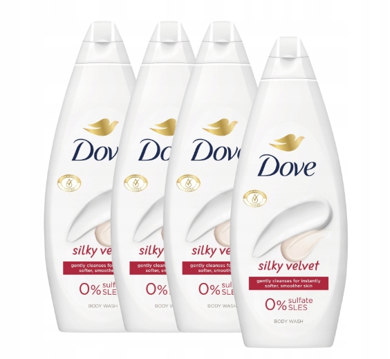 Dove Sprchový gél Silky Velvet 720 ml