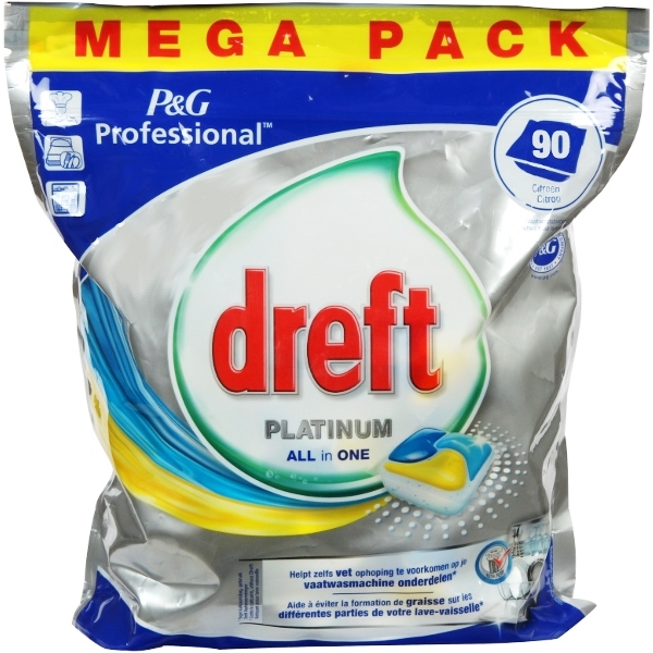 Dreft / Fairy Platinum Lemon 90 ks. Nové balenie