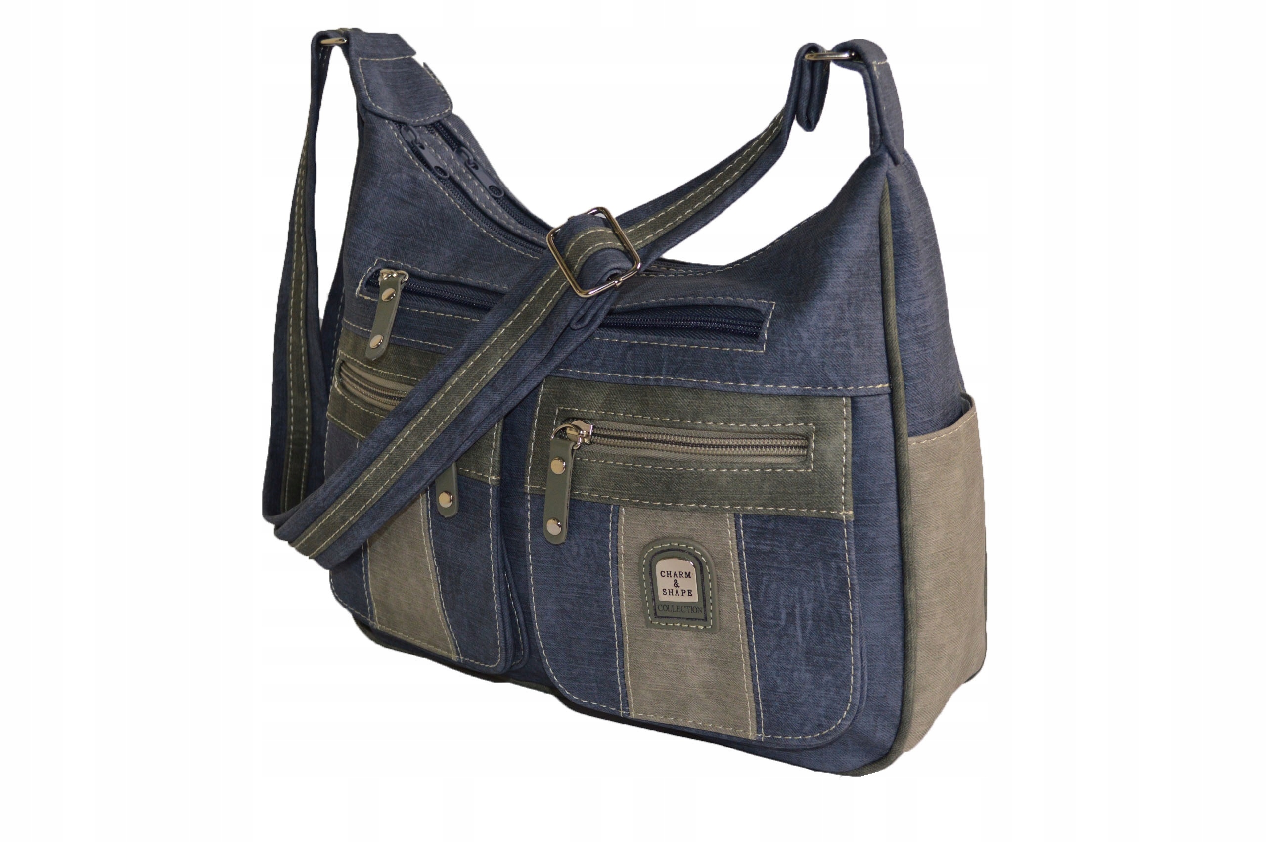 Messenger Bag Ekologické kožené kúzlo a Sharpe