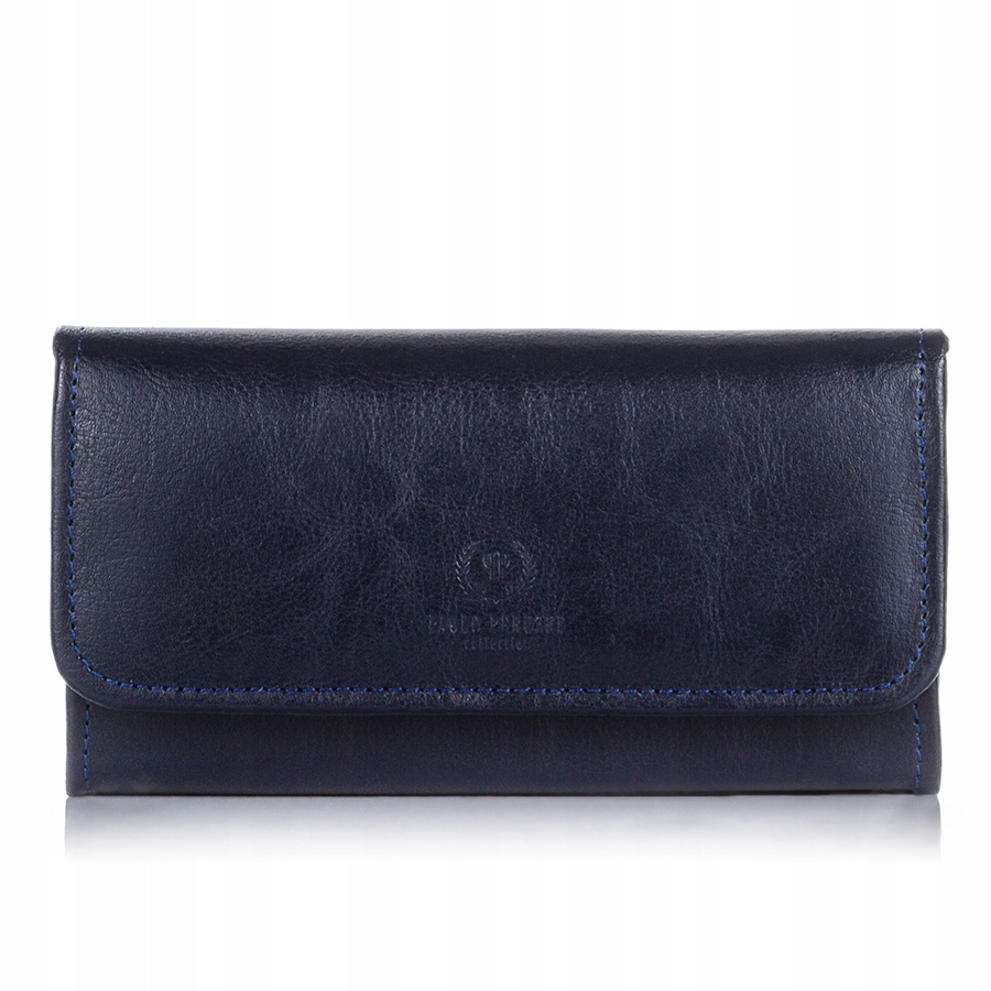 Peňaženka - Portfólio Paolo Peruzzi Prírodná koža Navy L-11-DB-Womens