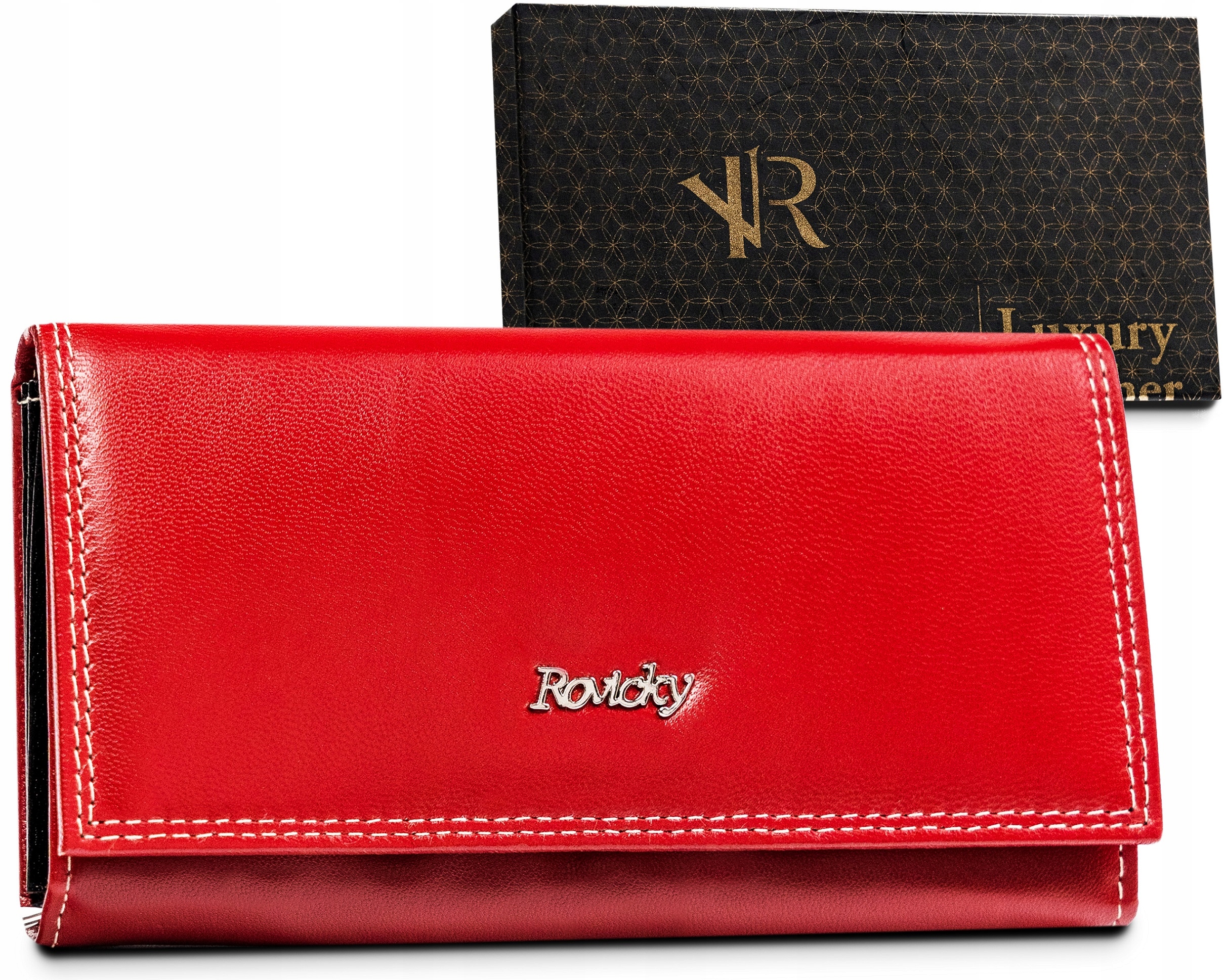 Peňaženka - Rovicky Portfólio Prírodná koža Červená R-RD-21-GCL-3622 RM2-Women's Product