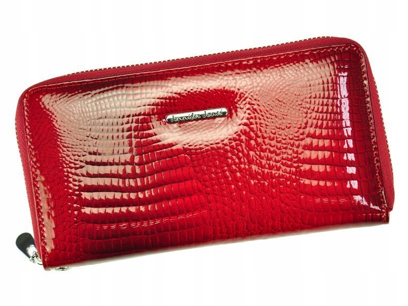 Peňaženka - Jennifer Jones Wallet Prírodná koža Červená 5295-2 - Dámsky produkt