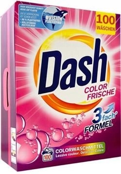 Prací prášok - Dash 100 Premývacia prášok Farba 6.5kg