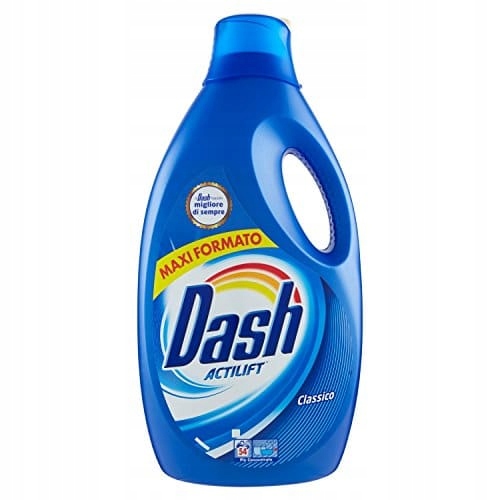 Prací gél - Dash Actilift Classico Kvapalina 50 WASCE