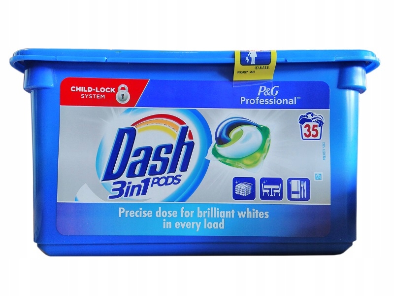 Pracie kapsuly a tablety - Dash PODS kapsuly Univerzálne farby Bright 35 ks
