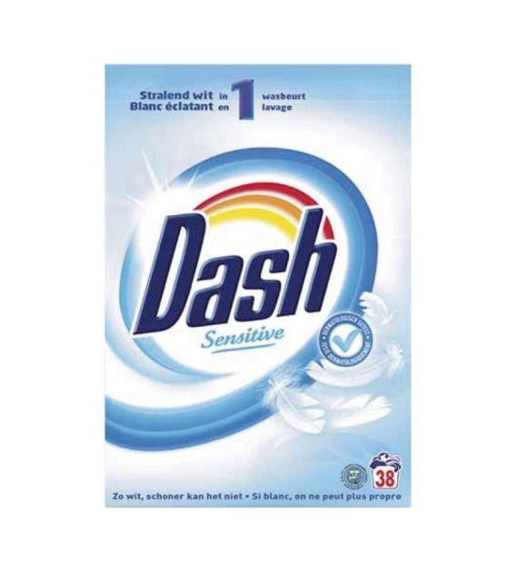 Prací prášok - Dash Powder Sensitiv Detské 38PRINTH 2,47