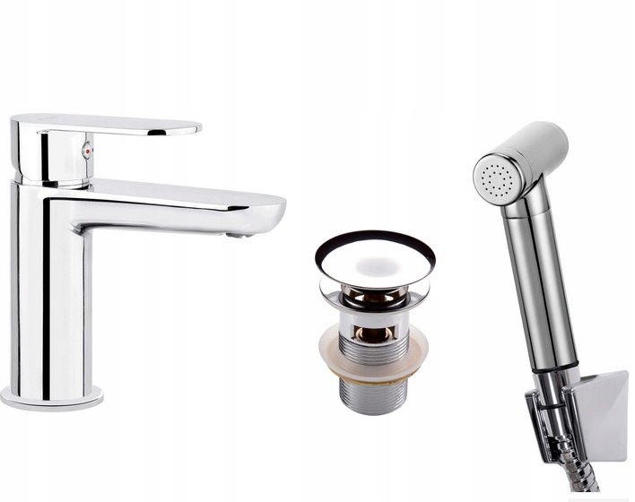 Deante Alpinia Chrome Bidet Battery