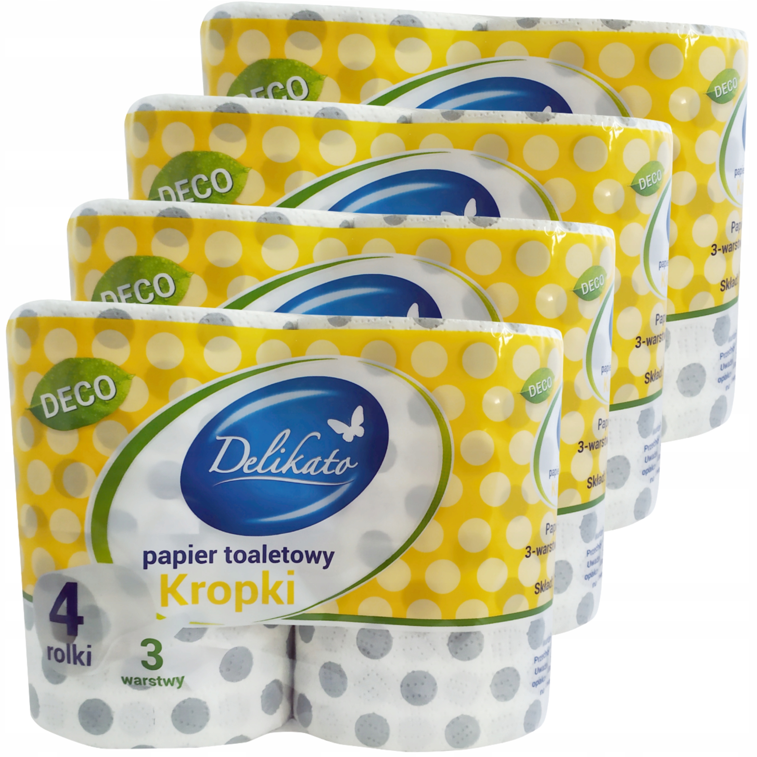 Jemná súprava na toaletný papier sada 16 ks