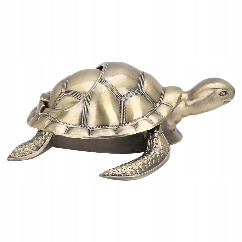 Stolný korytnací ornament korytnačka v tvare popolníka
