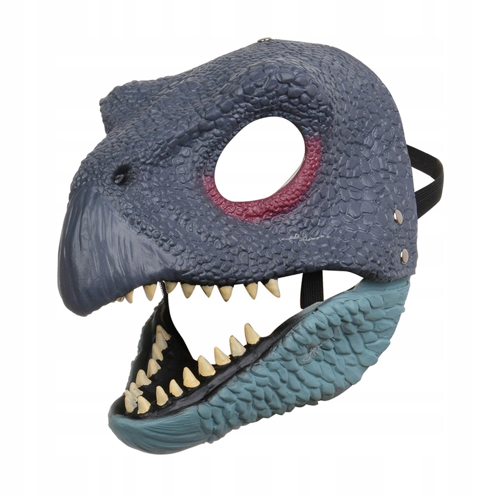 Maska na spanie - Dinosaurus Moveble Latex Jaw hlava na Halloween