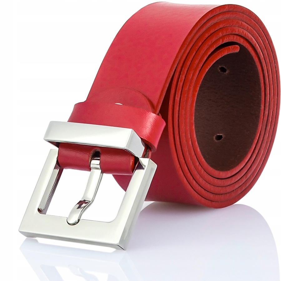 Opasok - Gracio Red, Silver Belt - ženský produkt