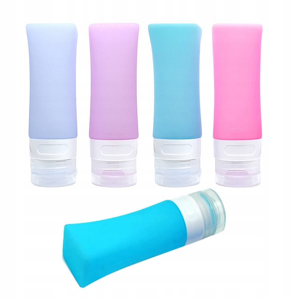 5 kusov 60 ml Cestovné fľaše Naklamy